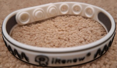 IRENEW Sport Band Bracelet As Seen On TV White single pack
