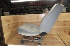 Chevrolet Duramax Silverado 2500 2007-10 lado del conductor asiento delantero izquierdo gris teniente