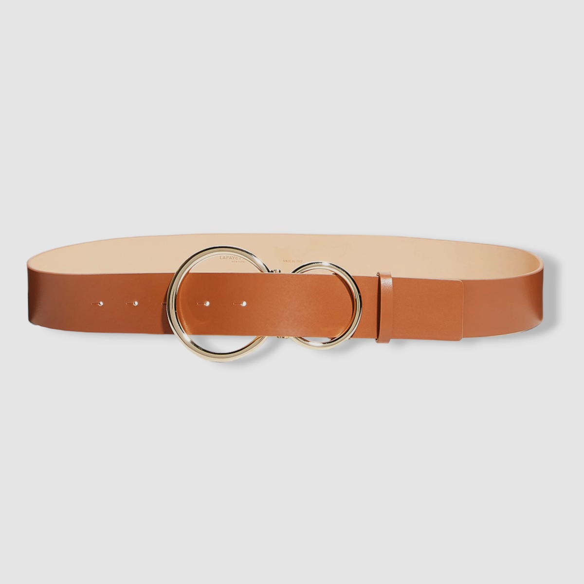 LAFAYETTE 148 belt Lafayette 148 Nappa Leather 8 Knot Rope Belt In Copper  main image 4