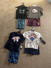 Lot of New Boys Under Armour/Nike outfits/sets-size 4