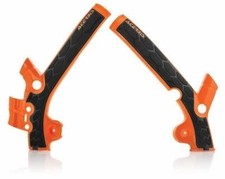 ACERBIS X-GRIP FRAME GUARDS PROTECTORS ORANGE FITS KTM 85SX 13-17