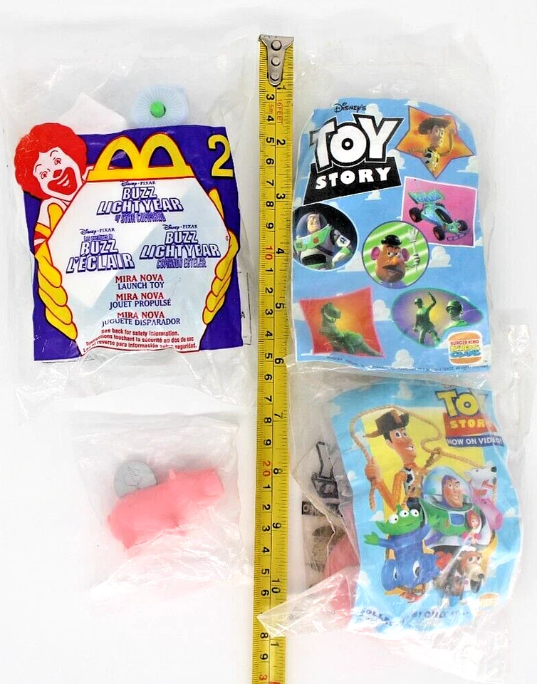 Vintage Toy Story McDonald's & Burger King Kids Happy Meal Lot - Buzz Lightyear - Image 2 of 3