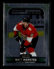 2021-22 O-Pee-Chee Platinum Marquee Rookie Matt Kiersted RC Panthers