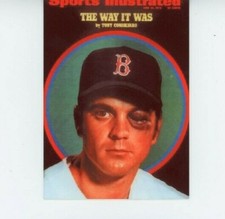 Tony Conigliaro - Boston Red Sox METAL Baseball Card - SI Black Eye