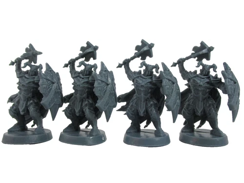 HeroQuest: 4x DREAD WARRIOR Minis Abomination Heroquest Kellar's Keep Board Game - Picture 1 of 3