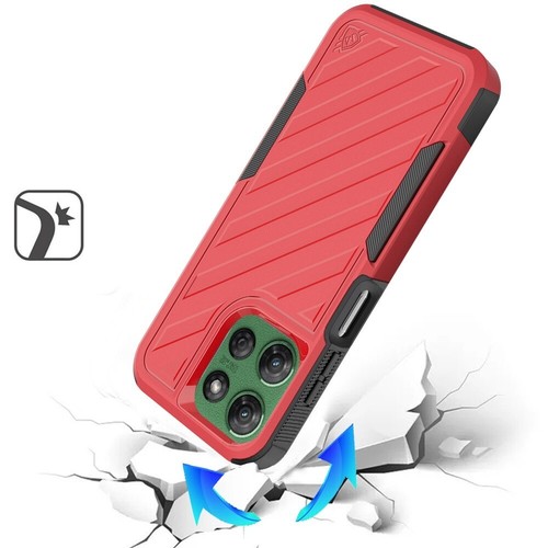 For Moto G Power 5G 2025 Phone Noble Hybrid Armor Case w/Belt Clip Holster Cover - Picture 13 of 13