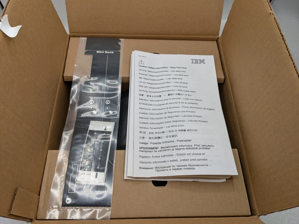 NEW ThinkPad Port Replicator ll 74P6733 IBM W/ FREE SHIPPING - Image 3 of 4