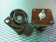 (1) Bird 43 Thruline Wattmeter QC Connectors 4240-344 7/16 DIN Female