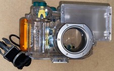 Canon Waterproof Case WP-DC700 for Powershot A60  A70 Underwater Diving EUC