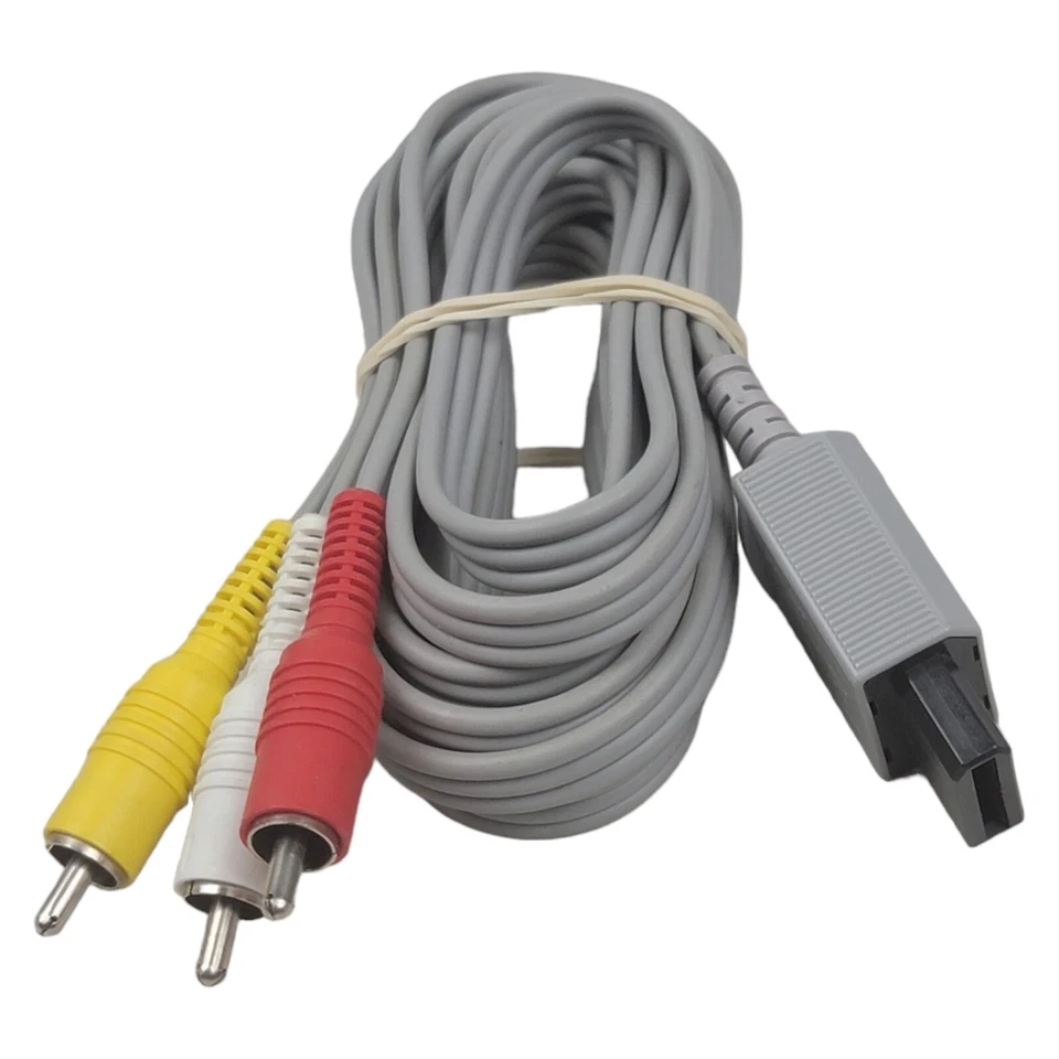 Nintendo Wii OEM AC Adapter RVL-002 & AV Cable RVL-009 - Image 3 of 3