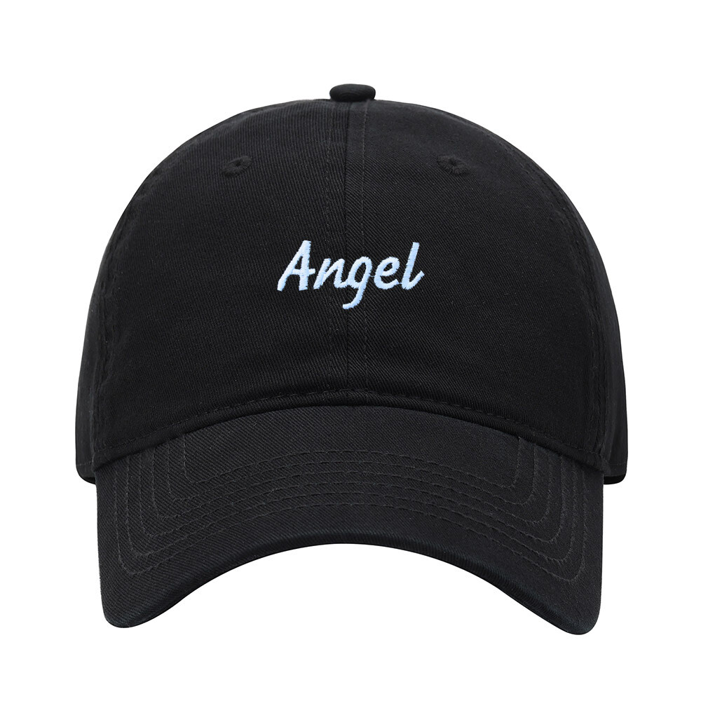 Baseball Cap Men Name Angel Gift Embroidered Washed Cotton Dad Hat Baseball Caps