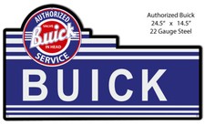 Vintage Style Metal Sign Buick Service 14.5x24.5
