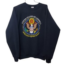 Vintage 90s Operation Desert Storm Sweatshirt Crewneck Size XL Made In USA SEAL