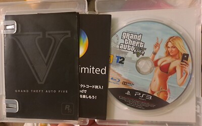 Grand Theft Auto V GTA 5 PS3 Playstation 3 Japan Import BLJM 61182