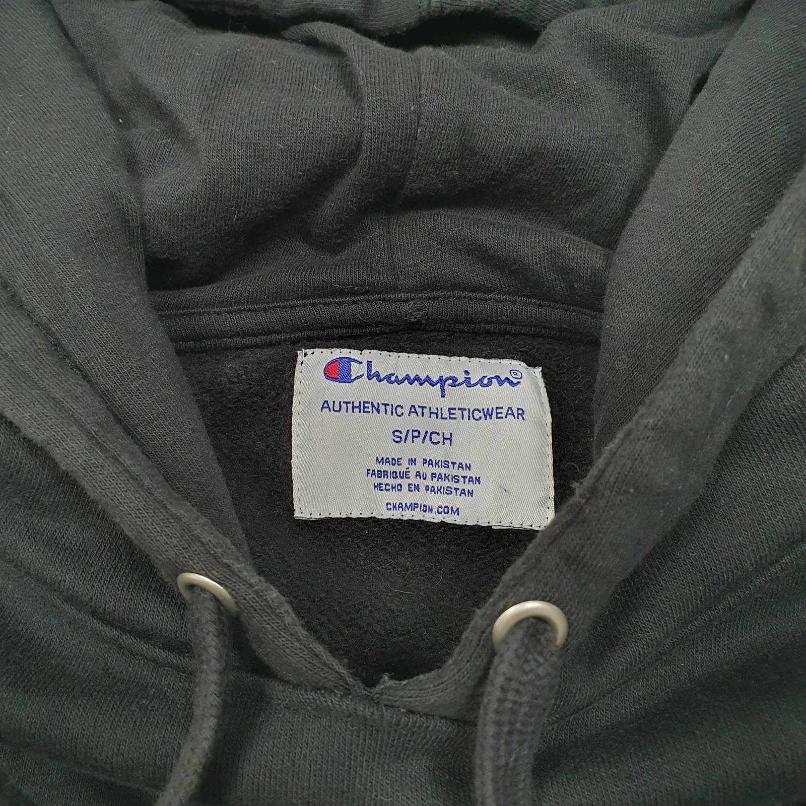 CHAMPION Hoodie Cotton Jumper Sweatshirt Mens S image 2