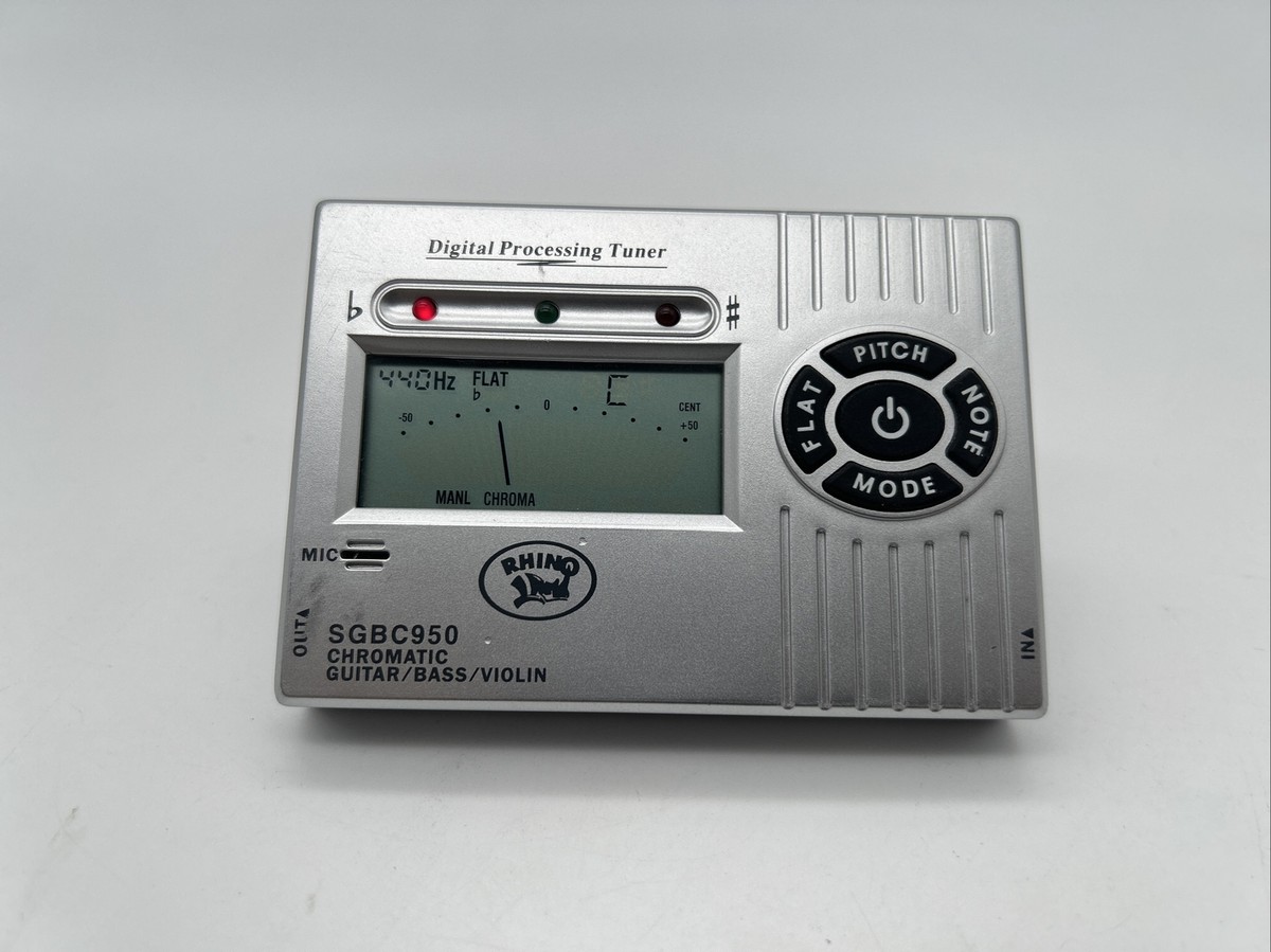 Rhino/Willis Music Digital Metronome Tuner -SGBC950 Chromatic