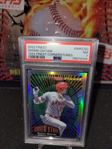 Shohei Ohtani 2022 Topps Finest - 1994 Cornerstones - PSA 7 #94FCSO
