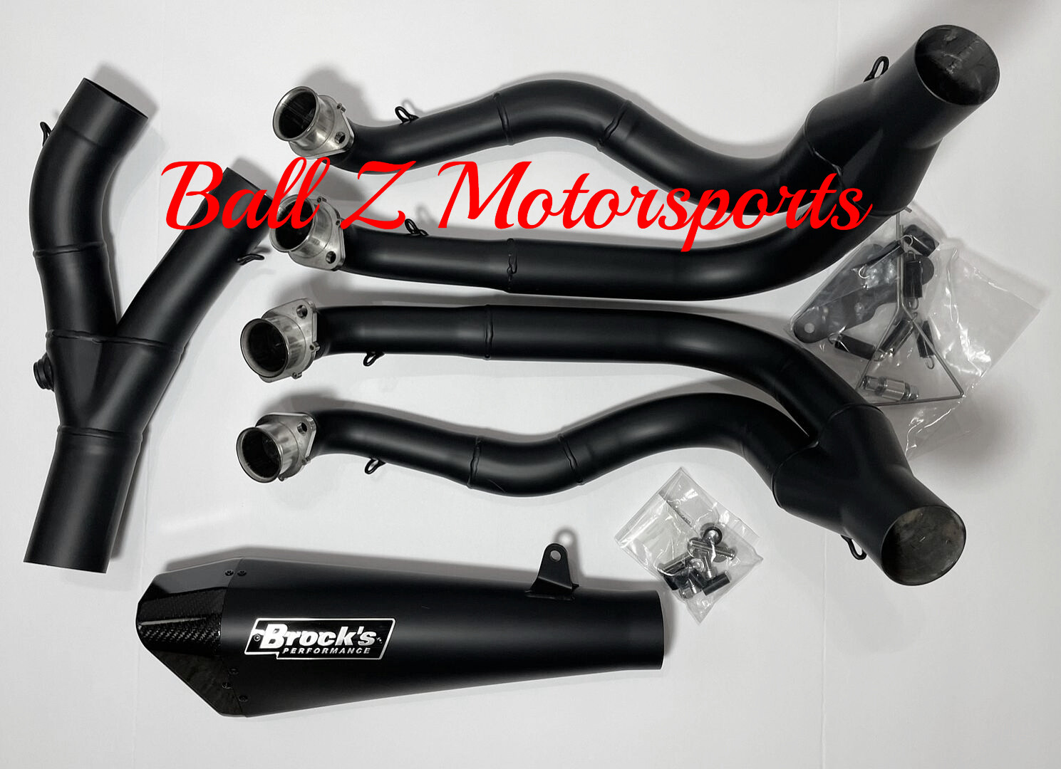 Hayabusa Brock's Performance PentaCarbon Black Full Exhaust System 15