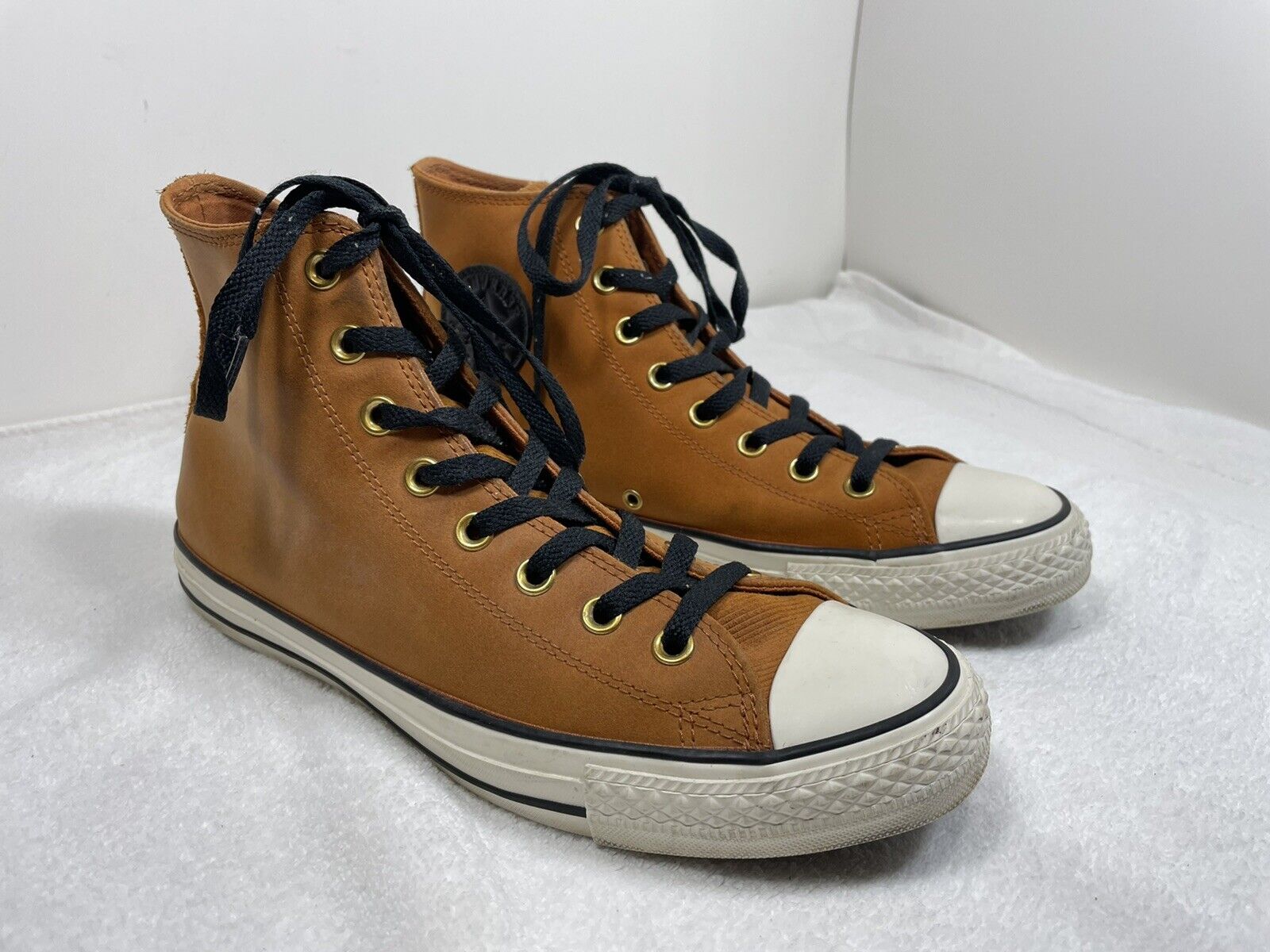 Converse All Star Chuck Taylor High Tops Ginger Brown Suede Men 9 Wom11  53807C | eBay