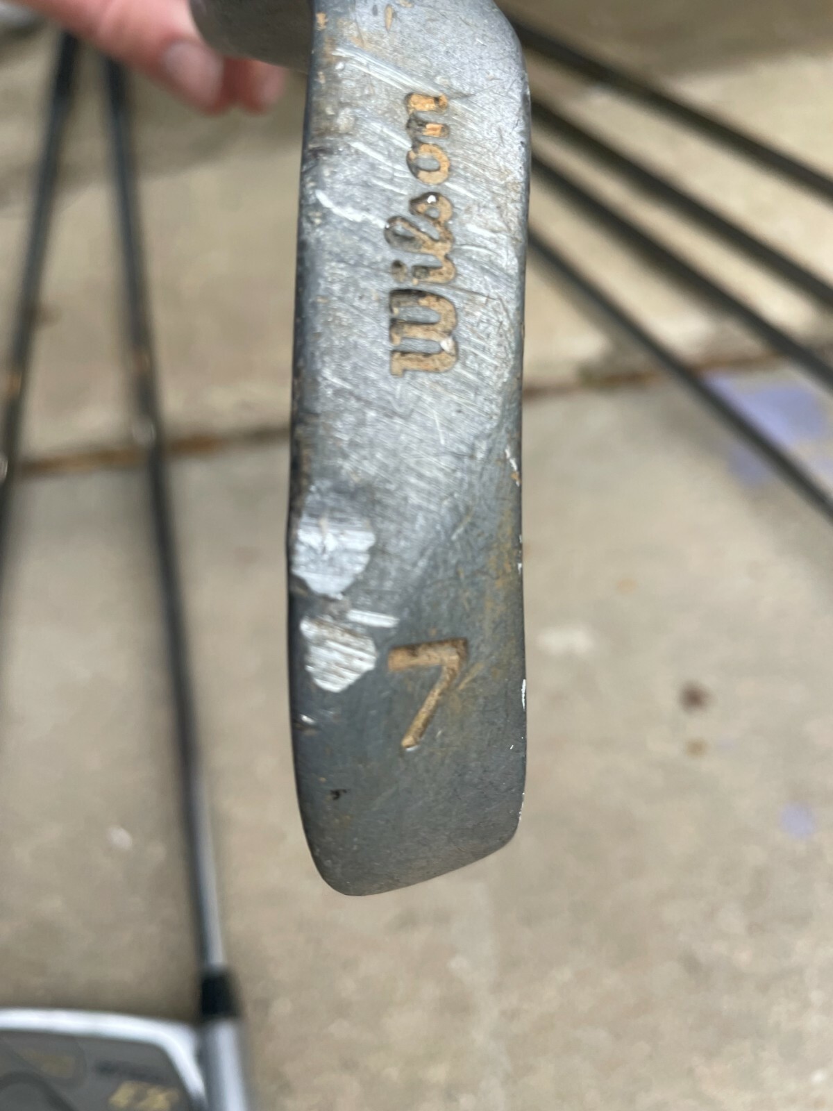 WILSON X31 TITANIUM COMPOSITE GOLF CLUBS DRIVER, 3, 4, 7, 8 IRONS, 3