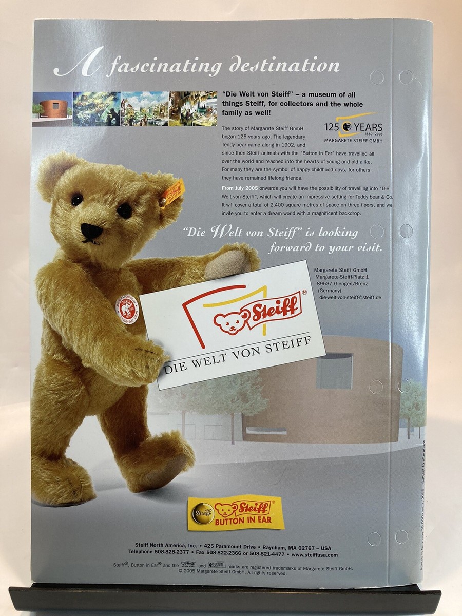 Steiff Collection Classic Catalog 2005 –125 Year Anniversary Steiff Collection Classic Catalog 2005 –125 Year Anniversary