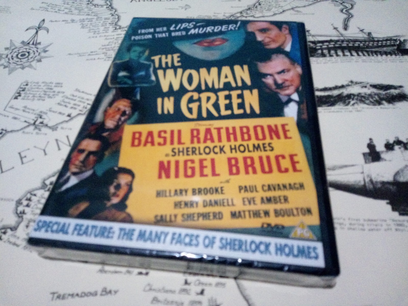 Sherlock Holmes - The Woman In Green  (DVD) - basil rathbone Brand New & Sealed