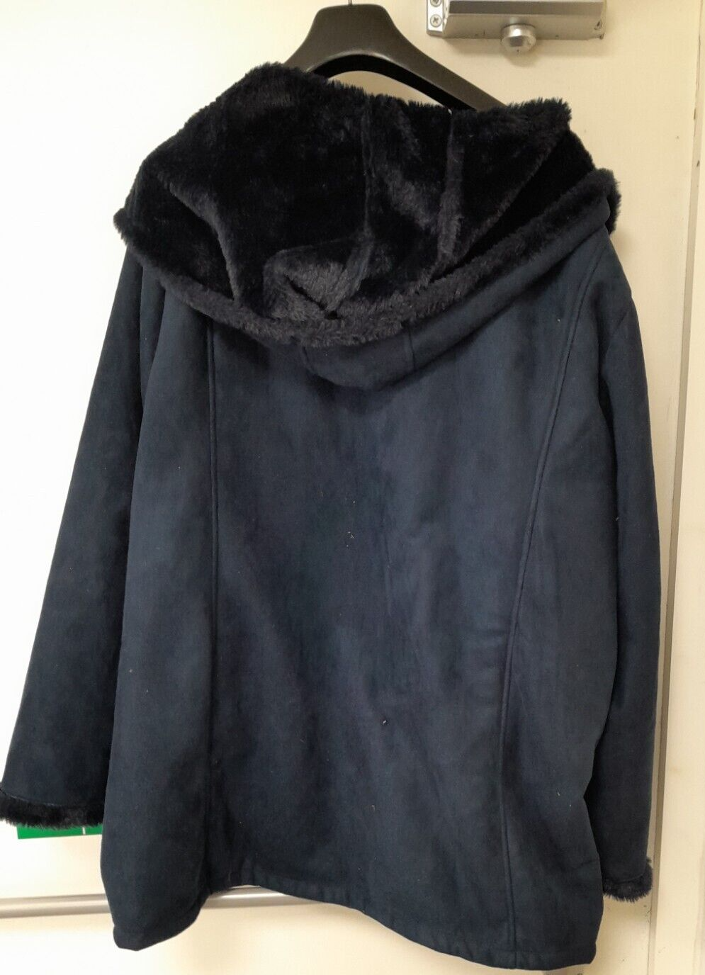 Ladies Gabriella Vicenza OekoTex Navy Blue 3/4 length jacket Size 24/