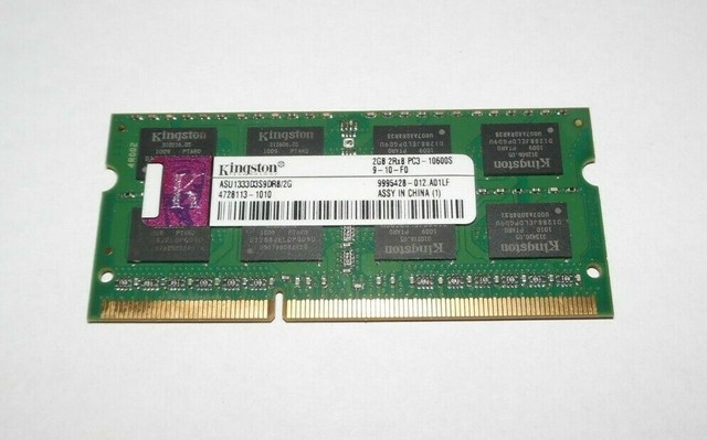 kingston 2gb 2rx8 pc3 10600u