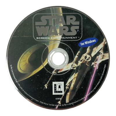 Star Wars Screen Entertainment For Windows Lucas Arts 1994 Free Postage