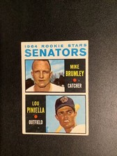 1964 TOPPS #167 LOU PINIELLA ROOKIE. No Creases