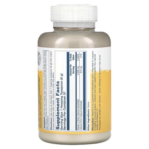 2 X Solaray, Buffered Vitamin C Powder, 5,000 mg, 8 oz (227 g) - Bild 2 von 2