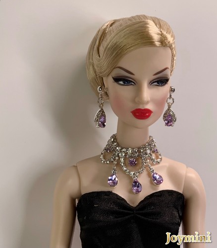 Necklace Earrings For Fashion Royalty Integrity Poppy Parker NuFace Doll Jewelry - Picture 5 of 7
