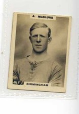 (Jf4299) PHILLIPS,PINNACE FOOTBALLERS,A.MCCLURE BIRMINGHAM,1922,#411