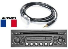 Câble AUX MP3 Auxiliaire Jack 3.5mm Peugeot RD4 RT4 307 407 3008 RCZ 5008 