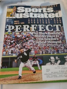 MARK BUEHRLE Signed Autograph Sports Illustrated Magazine Chicago White Sox 