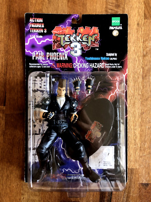 Epoch Tekken 3 - PAUL PHOENIX 6'' FIGUR - Vintage Actionfigur (1/10) ** NEU **