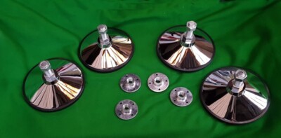 Billardtisch Nivellierfüße Chrom 4 HD Metall Fußball de Luxe Snooker Hockey Spiele