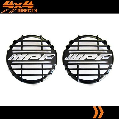 GENUINE IPF 900/900XS ROUND BLACK GRILL DRIVING SPOT LIGHT COVERS