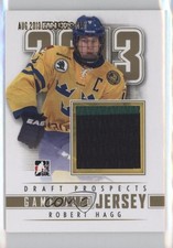 2013 ITG Draft Prospects Game-Used Gold Jersey Fan Expo 1/1 Robert Hagg 2a8
