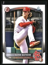 2025 Bowman #BP-25 Quinn Mathews Prospects