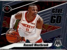 2019-20 Panini Mosaic #11 Russell Westbrook Give and Go