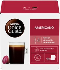 Nescafé Dolce Gusto Americano Coffee Pods 48 Cups 3x16 Pods 0.36 per lighter