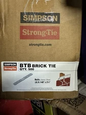 Simpson Strong-Tie BTB - Brick Tie - Galvanized-Pkg 500