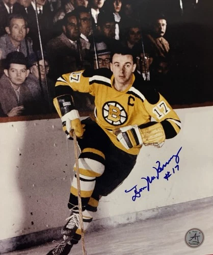 Don McKenney Signed 8x10 Photo! Boston Bruins NHL LEGEND! RIP! W/COA