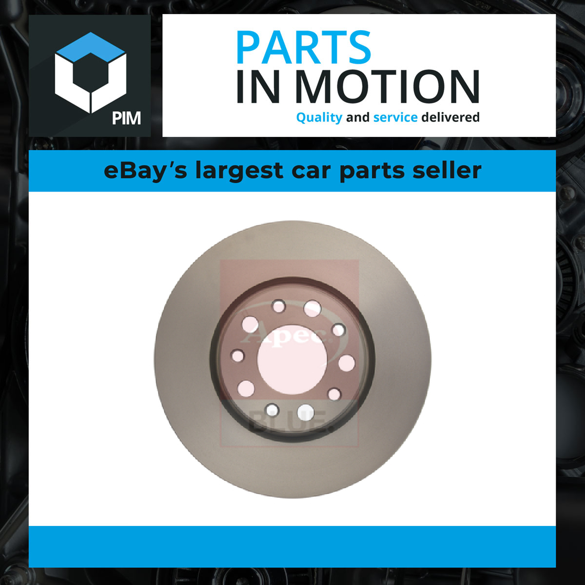 2x Brake Discs Pair Vented fits FIAT 500X 1.4 Front 2014 on 281mm Set 51806278 - Image 6