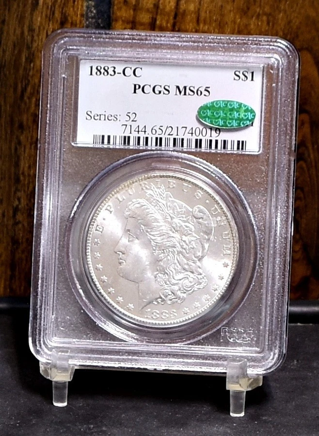 Carson City Grade MS 65 1883 Year Morgan US Dollars (1878-1921