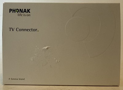 Phonak TV Connector V2 Wirelessly Stream Audio Directly to Hearing Aids - NEW