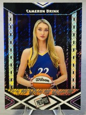 💫🏀CAMERON BRINK 2024 Leaf Press Pass Purple Shimmer RC /199 #SPARKS STAR!🏀💫