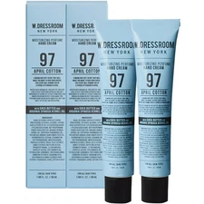 W.DRESSROOM Perfumed Hand Cream No.97 April Cotton Fresh & Soft Scent 50ml x 2