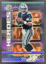 Troy Aikman 1999 SPx Highlight Heroes Cowboys